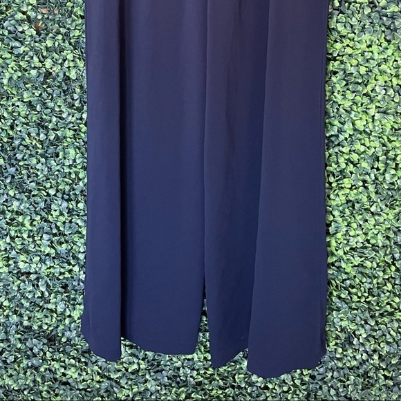 Jay Godfrey Brin Off the Shoulder Midnight Jumpsuit - Picture 8 of 9